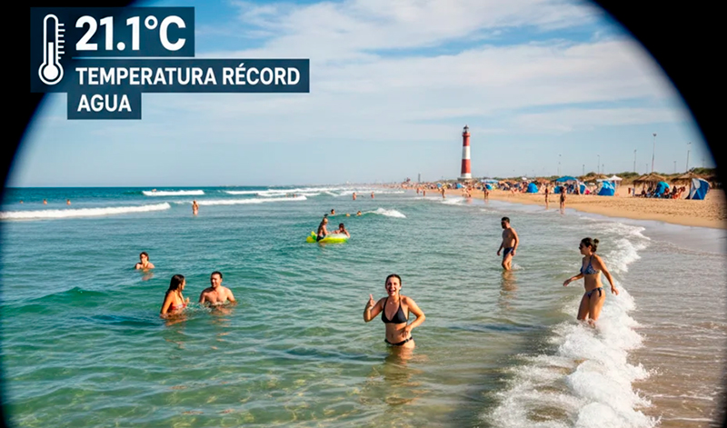 MardelPlata temperatura agua 31diciembre2025