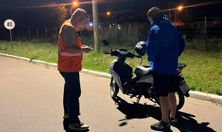 Transito controles motociclista castex 23diciembre2025