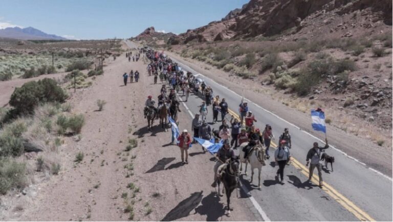 Caravana mendoza, proyectos mineros