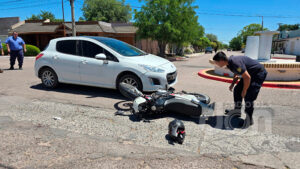 Choque peugeot moto 18diciembre2025