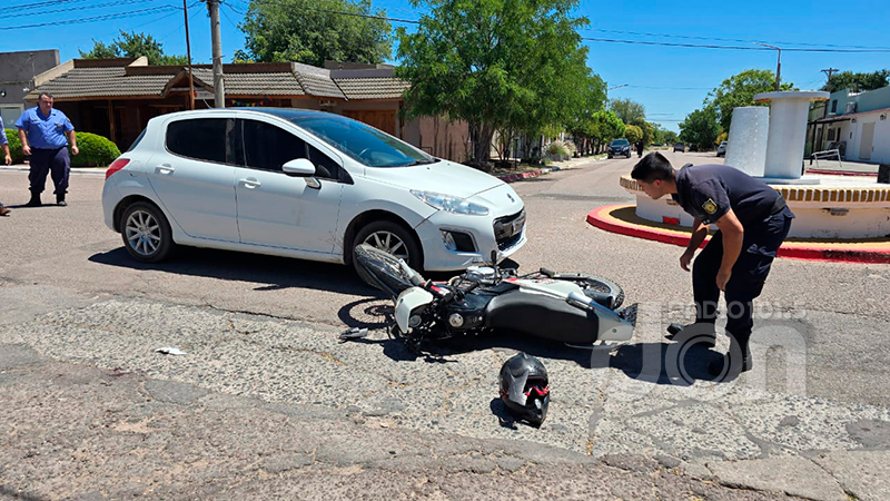 Choque peugeot moto 18diciembre2025