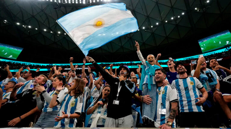 Hinchada seleccionargentina bandera 15diciembre2025