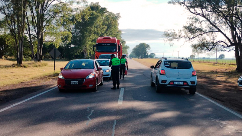 Transito controles policia rutaspampeanas 26diciembre2025