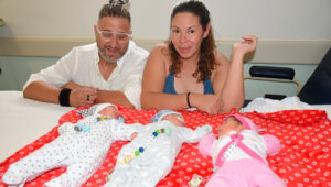 Trillizos Gallego Hospital ReneFavaloro 31enero2025