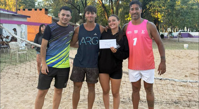 ComplejoPolideportivoMunicipal beachvoley mixto premio 19enero2026