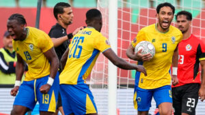 Gabon seleccionado festejo 1enero2026