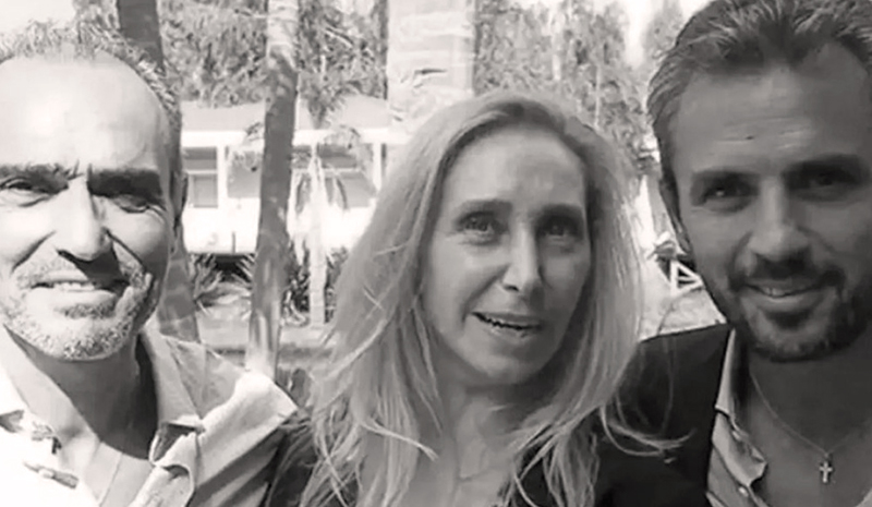 MenemLule MileiKarina MenemMartin ByN 1enero2025