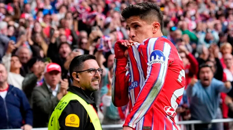 SimeoneGiuliano festejo AtleticoMadrid 15enero2025