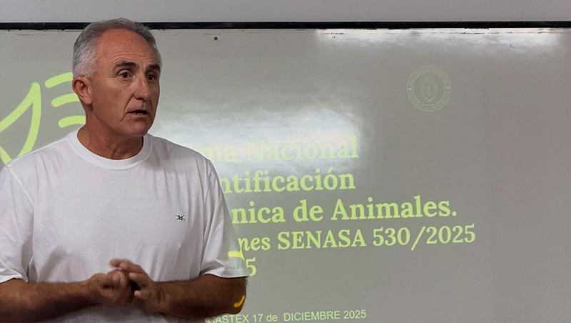 SorbaHoracio presidente AsociacionAgropecuaria EduardoCastex 14enero2026