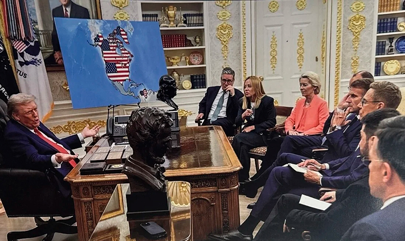 TrumpDonald gabinete mapa America IA 20enero2026