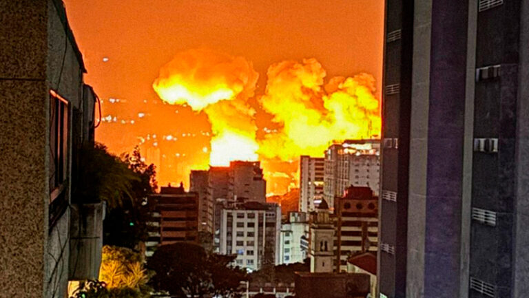Venezuela bombardeos EstadosUnidos 3enero2026