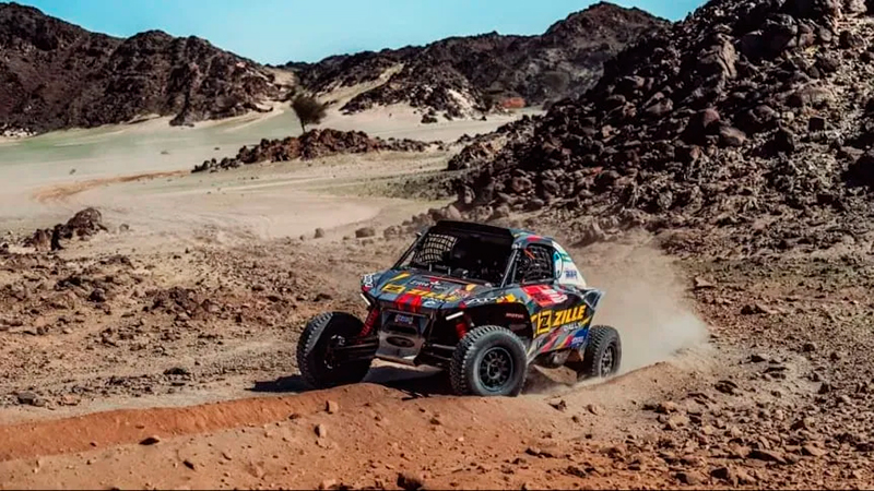 ZilleDavid carrera ArabiaSaudita Dakar 4enero2026