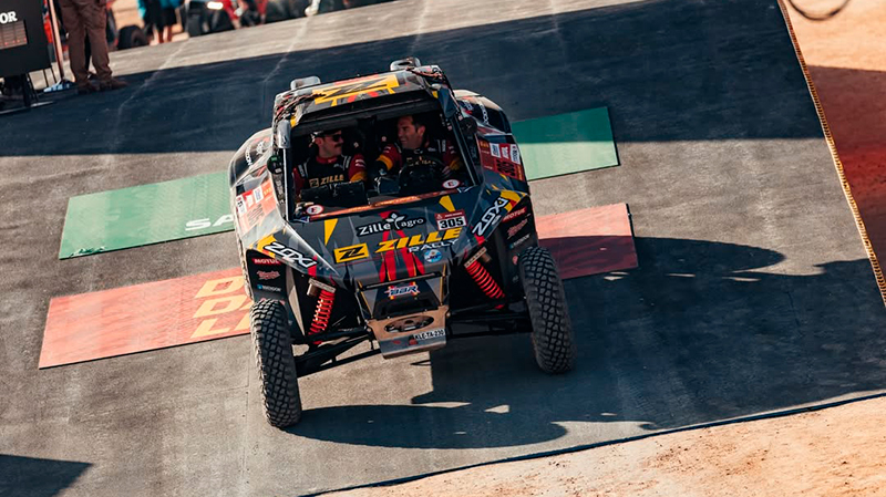 ZilleDavid largada auto Dakar 4enero2026