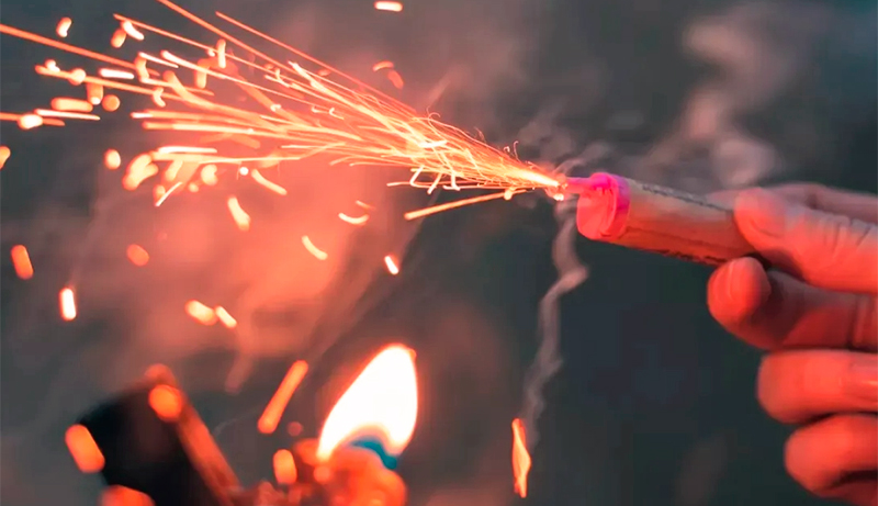 Piotecnia cohete 1enero2026