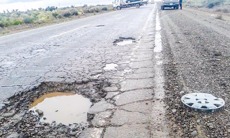 Rutanacional33 deterioro baches autos 23enero2026