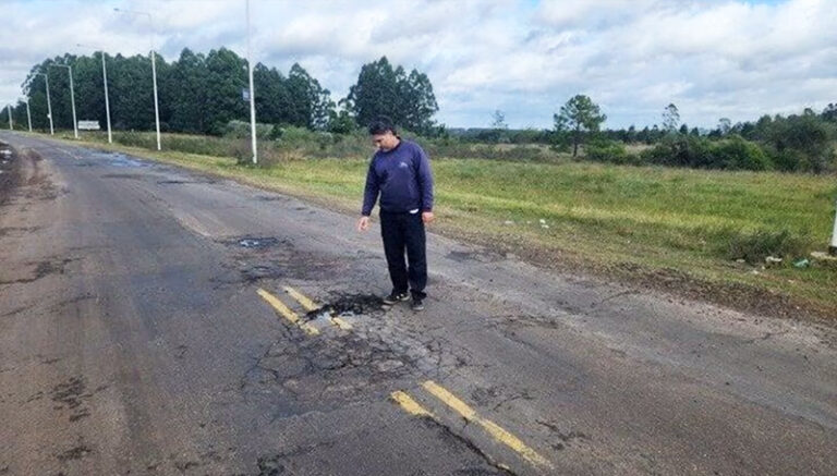 Rutanacional33 deterioro baches conductor 23enero2026