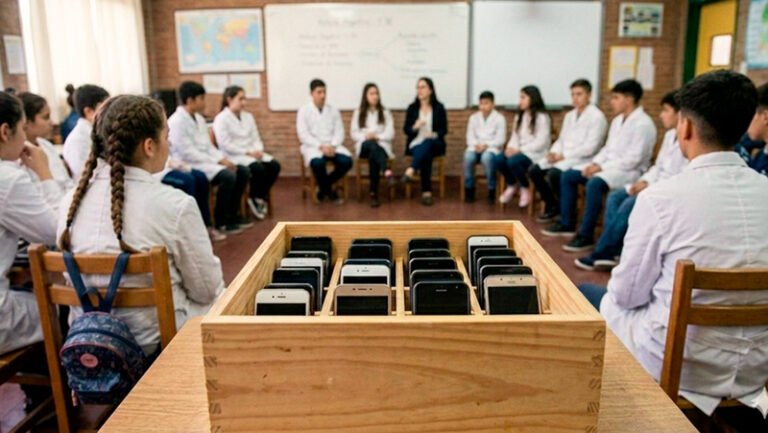 Educacion celulares aula alumnos 27febrero2026