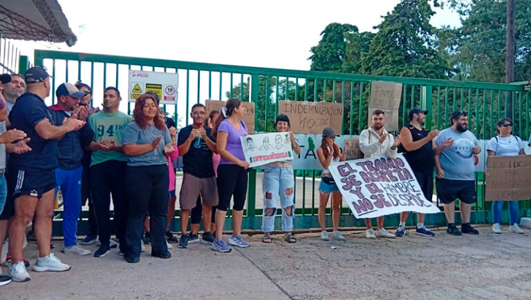 FrigorificoGeneralPico protesta planta Trenel 18febrero2026