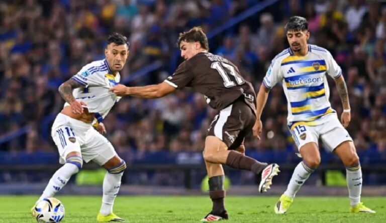 Boca, empate, calamar
