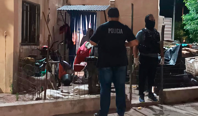 Droga allanamiento AlbergueMunicipal policia 6febrero2026