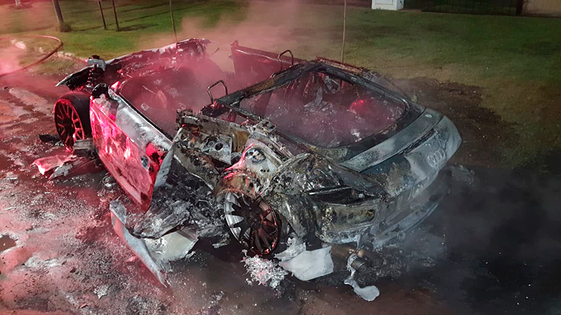 Audi incendio danios GeneralPico 12marzo2026
