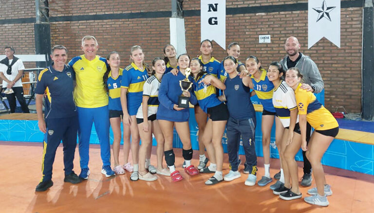 BocaJuniors campeon femenino Abierto Voley Sub16 23marzo2026