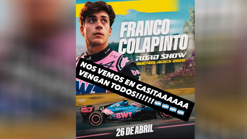 ColapintoFranco exhibicion CABA 31marzo2026