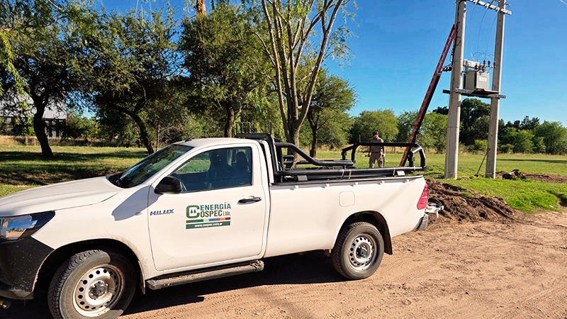 CospecLtda trabajadores energiaelectrica LaParquetera camioneta 10marzo2026