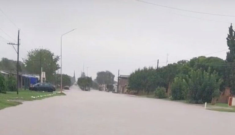 LaMaruja lluvia inundacion calle 5marzo2026