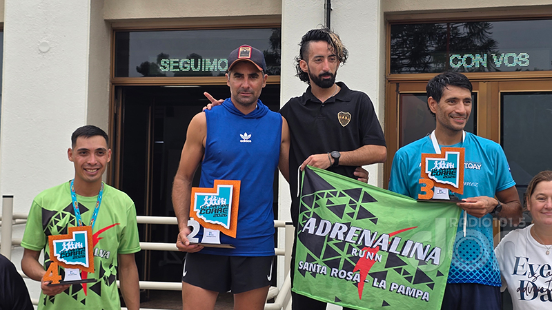 LaPampaCorre podio caballeros 10K 29marzo2026