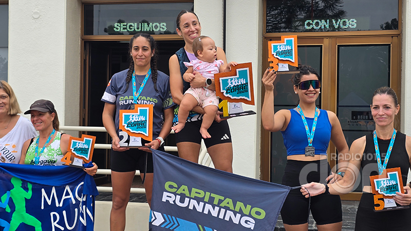 LaPampaCorre podio damas 5K 29marzo2026