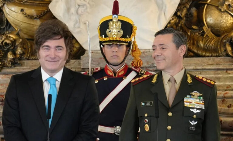 MileiJavier PrestiCarlos ministro Defensa 7marzo2026
