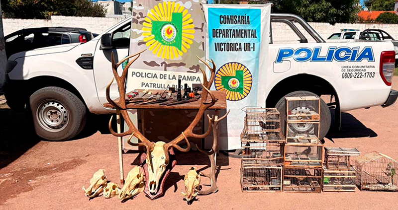 Cazadores allanamientos policia secuestros 13marzo2026