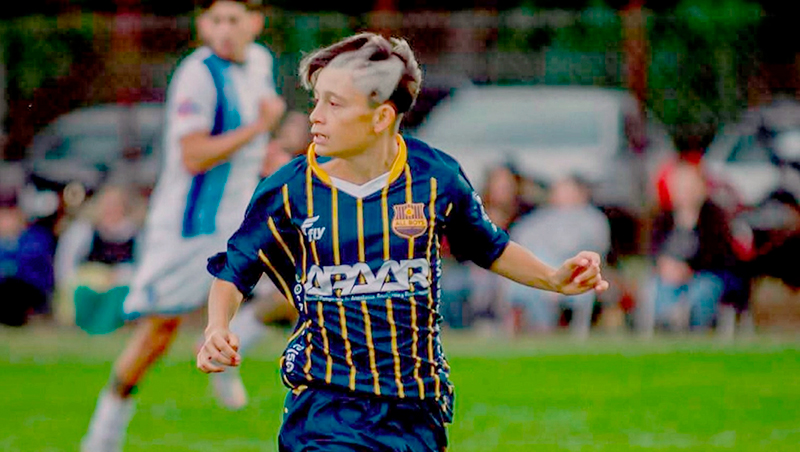 ArrietaCamilo debut AllBoys SantaRosa 14anios 14abril2026