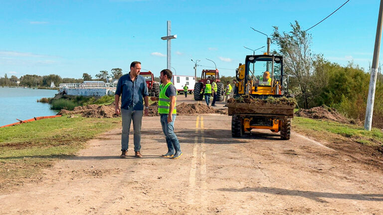 DiNapoliLuciano recorrida trabajos temporal 18abril2026