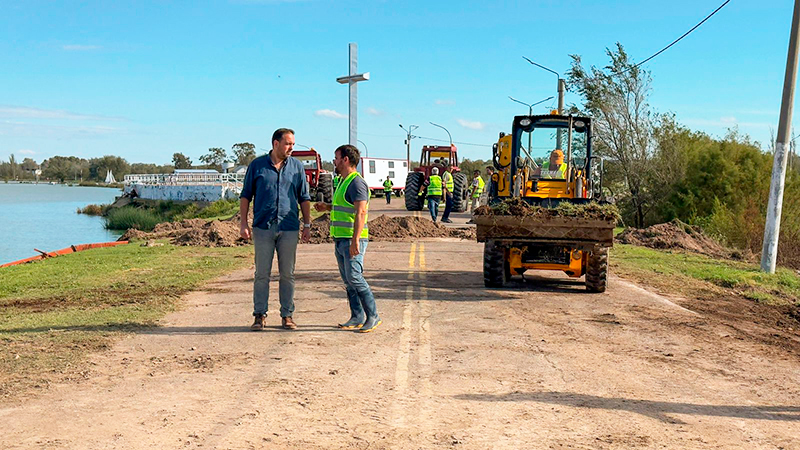 DiNapoliLuciano recorrida trabajos temporal 18abril2026