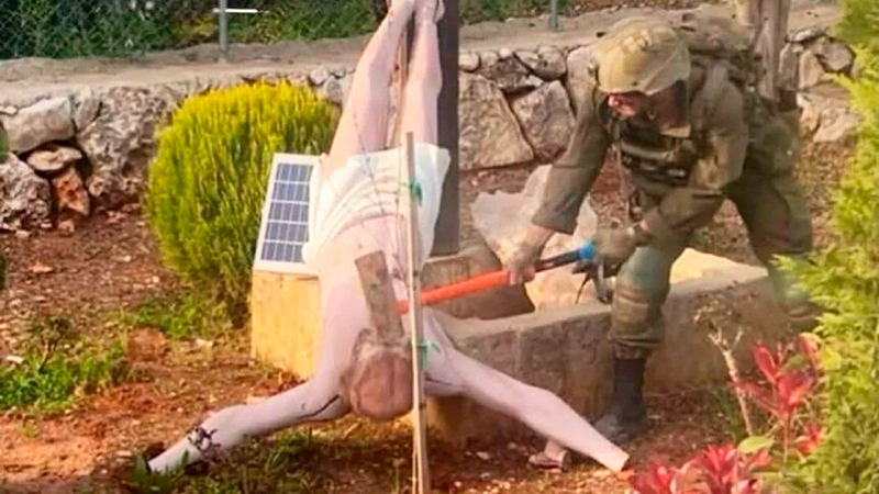 Israel soldado Jesus ataque 22abril2026
