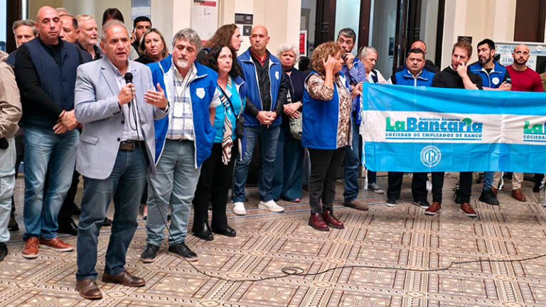 LaBancaria PalazzoJose anuncio paro 22abril2026