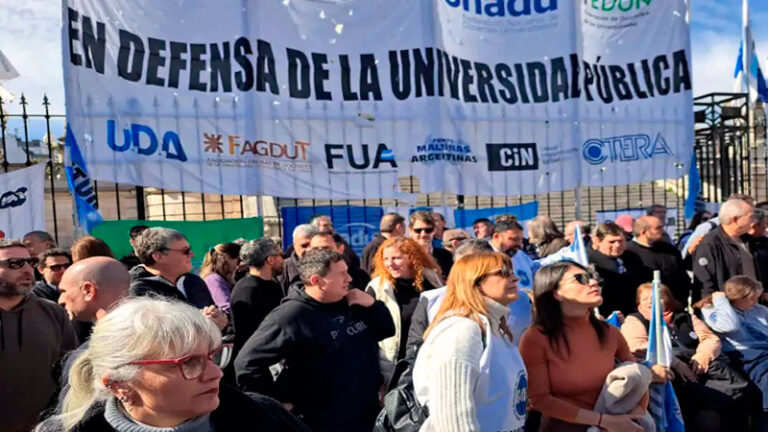 UniversidadPublica protesta LeydeFinanciamientoEducativo 26abril2026