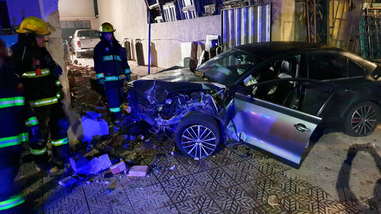 Choque VW Vento conductor alcoholizado GeneralPico 12abril2026