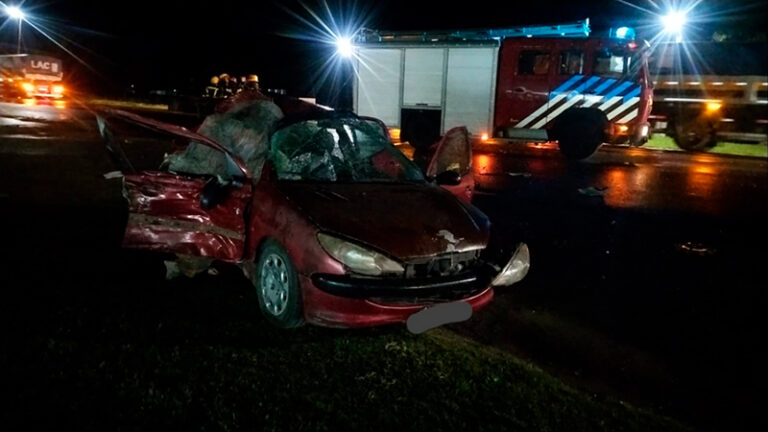 Choque fallecimiento camion auto Catrilo 11abril2026