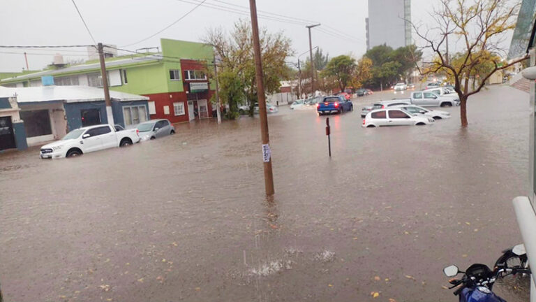 Temporal SantaRosa inundaciones 17abril2026
