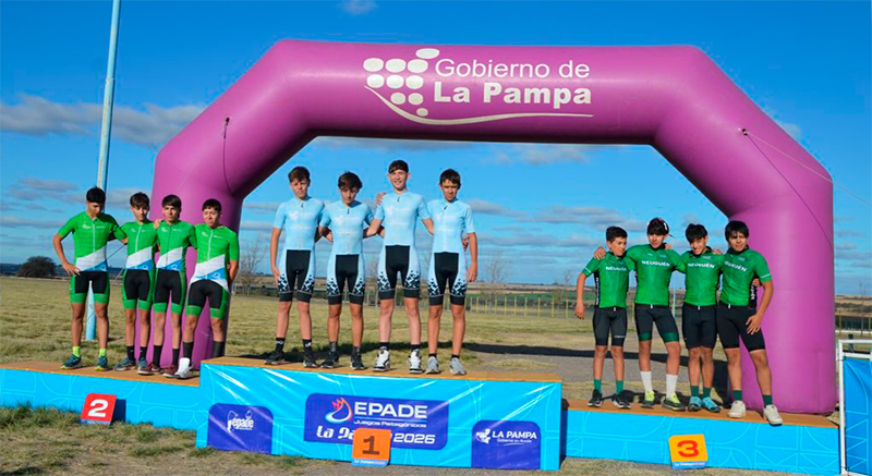 Epade LaPampa MTB podio 20mayo2026