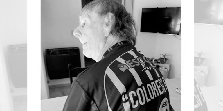 FacioJuanCarlos camiseta AllBoys 75anios ByN 13octubre2021