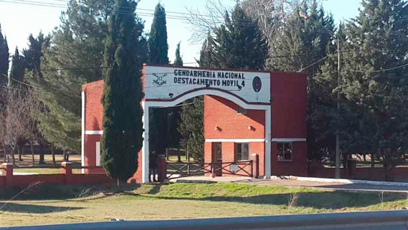 GendarmeriaNacional Destacamento GeneralAcha 10mayo2026