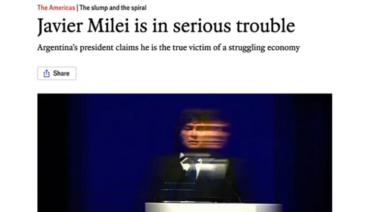 MileiJavier publicacion TheEconomist 5mayo2026