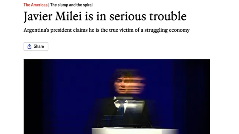 MileiJavier publicacion TheEconomist 5mayo2026