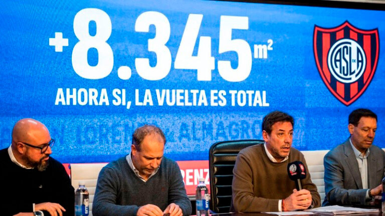 SanLorenzo terrenos Boedo conferencia 26mayo2026