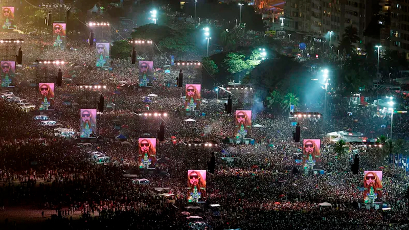 Shakira show Copacabana 3mayo2026