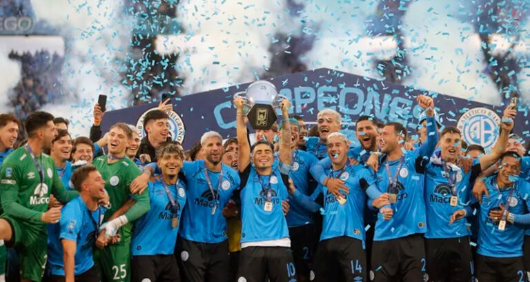 TorneoApertura Belgrano festejo 24mayo2026